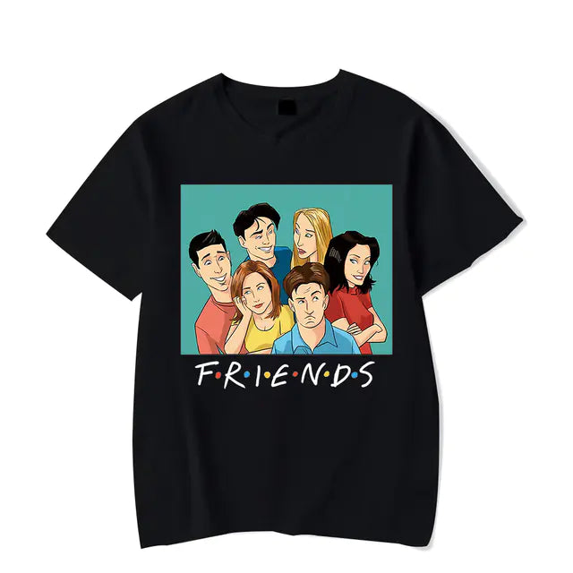 Friends TV Show Graphic T-Shirt for Women - 90s Style