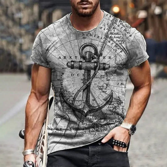 2022 Summer Casual Plus Size 3D Graphic T-Shirt