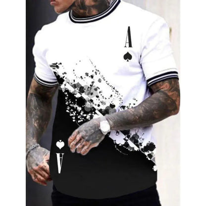 2022 Summer Casual Plus Size 3D Graphic T-Shirt