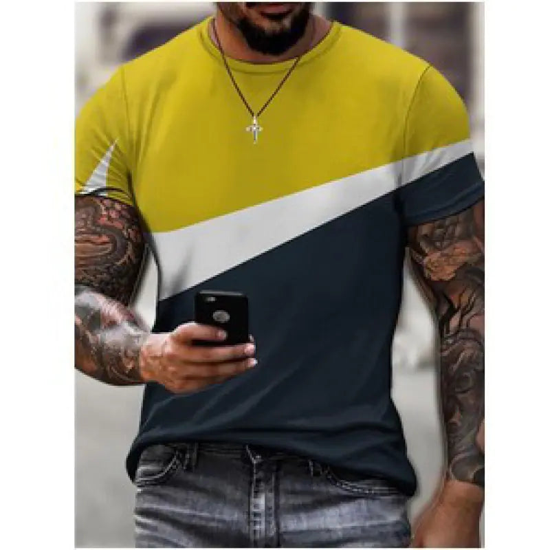 2022 Summer Casual Plus Size 3D Graphic T-Shirt