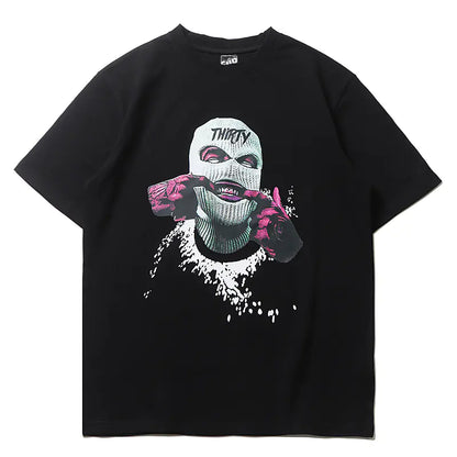 Men's Graphic T-Shirt with American Style Design