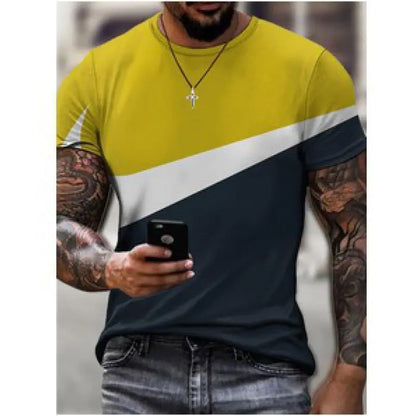 2022 Summer Casual Plus Size 3D Graphic T-Shirt