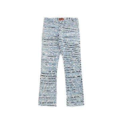 Double Layer Loose Slim Jeans for Men