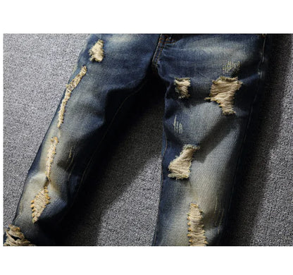 Nostalgic Shabby Chic Jeans