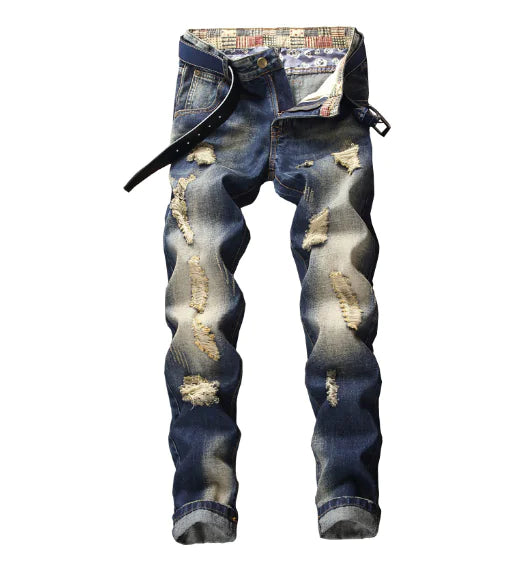 Nostalgic Shabby Chic Jeans