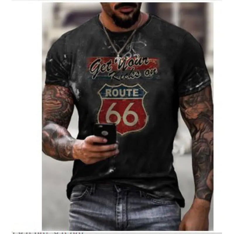 2022 Summer Casual Plus Size 3D Graphic T-Shirt