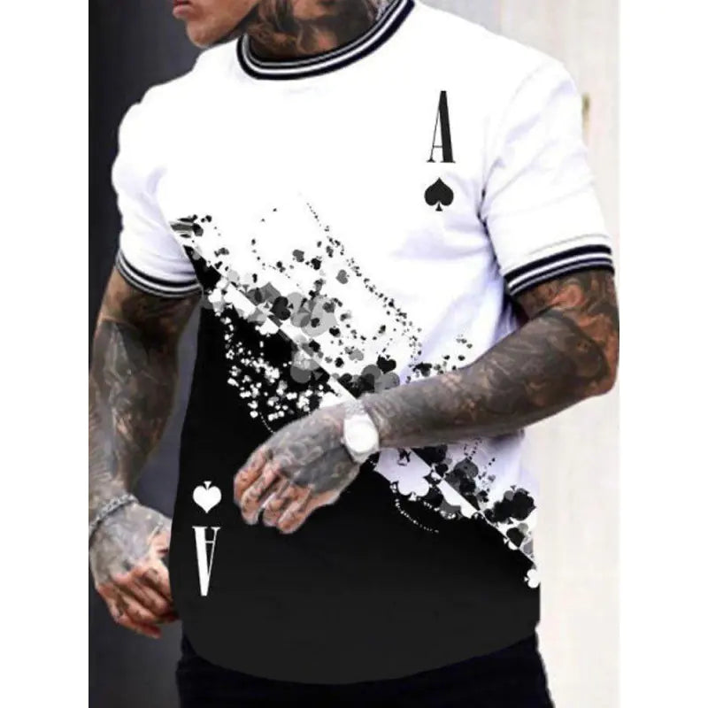 2022 Summer Casual Plus Size 3D Graphic T-Shirt